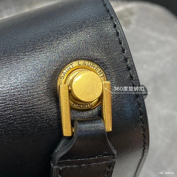 Rep ladies REP SMOOTH YSL LOULOU LEATHER SATCHEL CARRE IN 0817